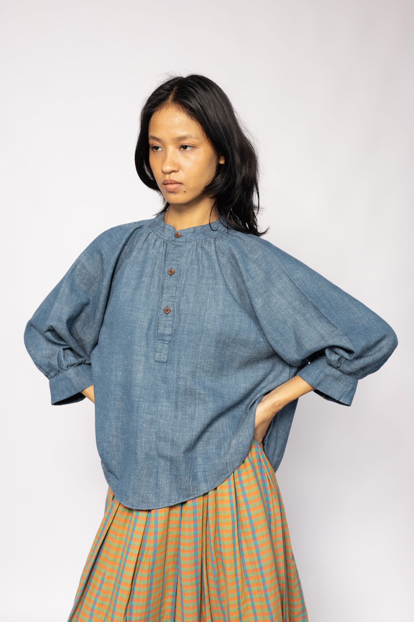 Sault Wide Sleeved Top