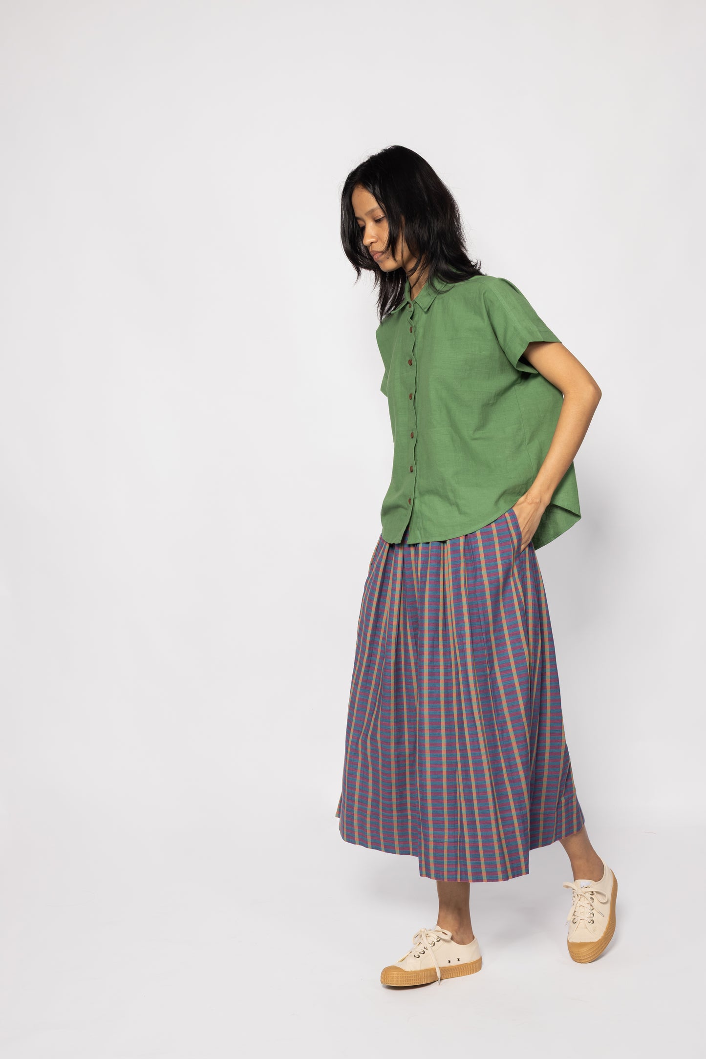 Twin Skirt in Purple