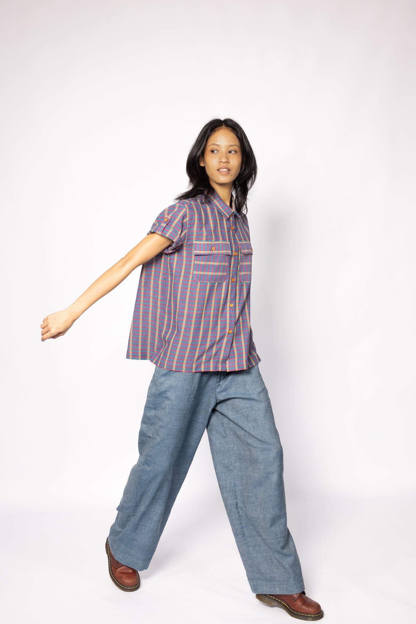 Twin Shirt in Purple