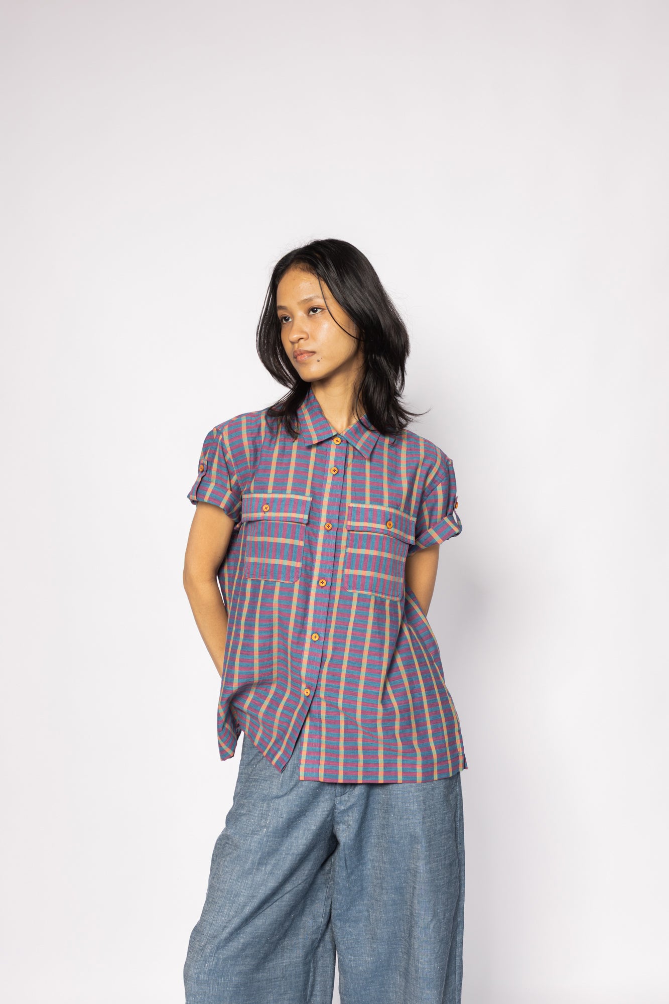 Twin Shirt in Purple