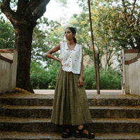 Arlo Skirt in Dusky Check